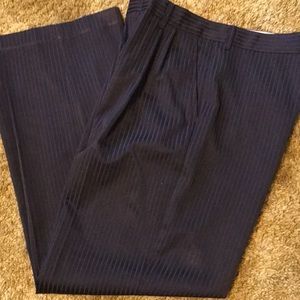 Boy's Black Pin-Stripe Dress Pants, Size 20 (30 X 30)